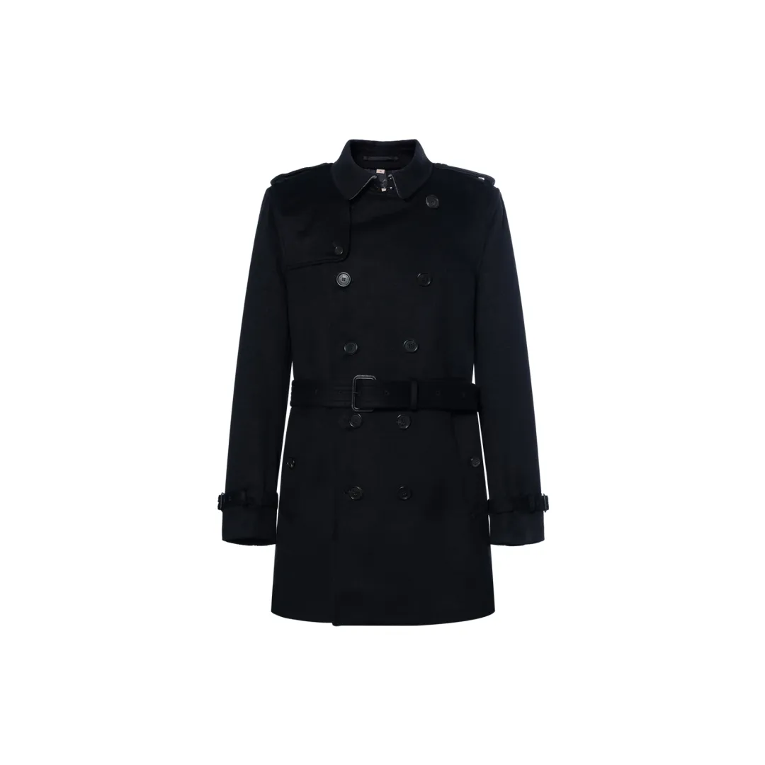 Burberry Wool Cashmere Trench Coat