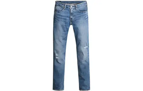 Levis Jeans Men's Blue Moderate Ripped Pants