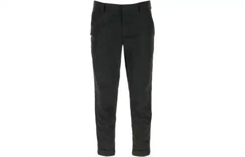 PRADA Casual Pants Men's Black Moderate Straight Fit Pants