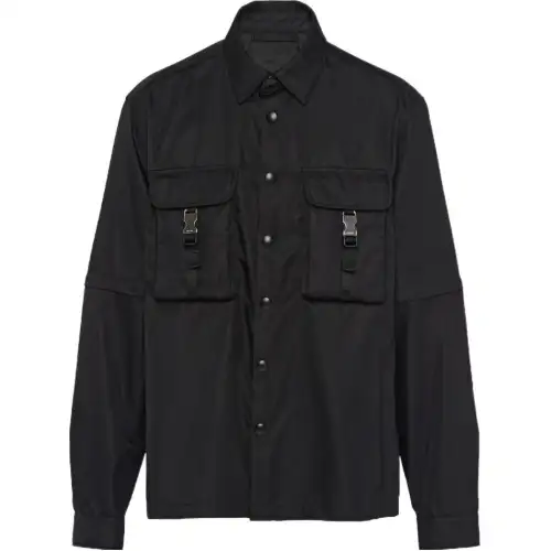 PRADA Jackets & Coats Men's Black