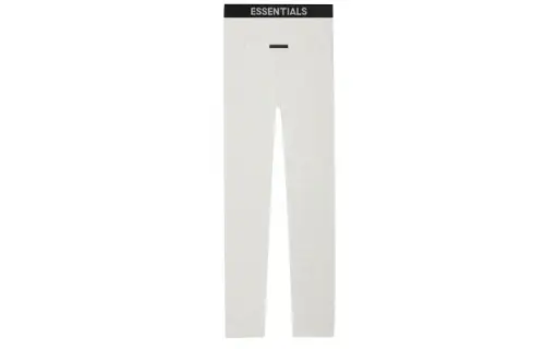 Fear Of God Essentials SS21 Knitted Sweatpants Unisex Oat Moderate Straight Fit Pants