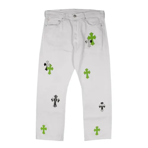 Chrome Hearts SS23 Jeans Men's White