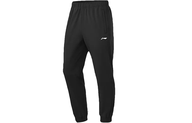 Li Ning Knitted Sweatpants Men's Standard Black