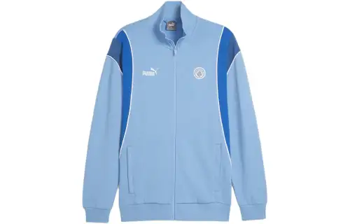 PUMA Manchester City FtblArchive Jackets & Coats Men's Racing Blue