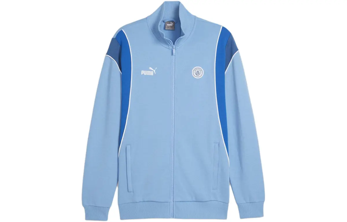 PUMA Manchester City FtblArchive Jackets & Coats Men's Racing Blue