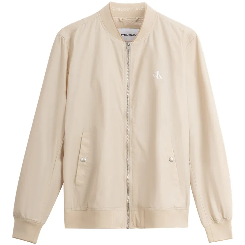 CALVIN KLEIN Jackets & Coats Men's Oat Milk