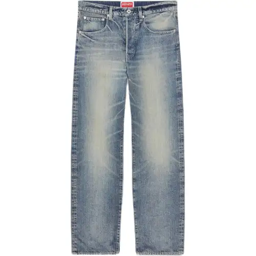 KENZO Creations Asagao Straight Fit Jeans