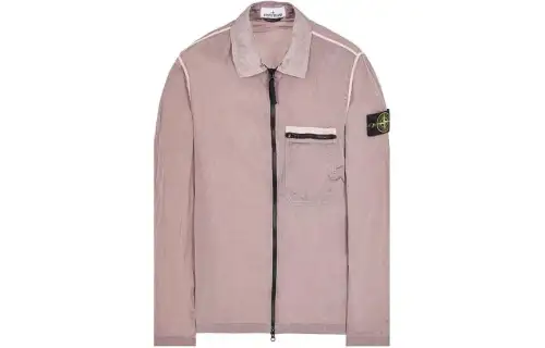 STONE ISLAND Jackets Men's Pink Lapel Moderate Other