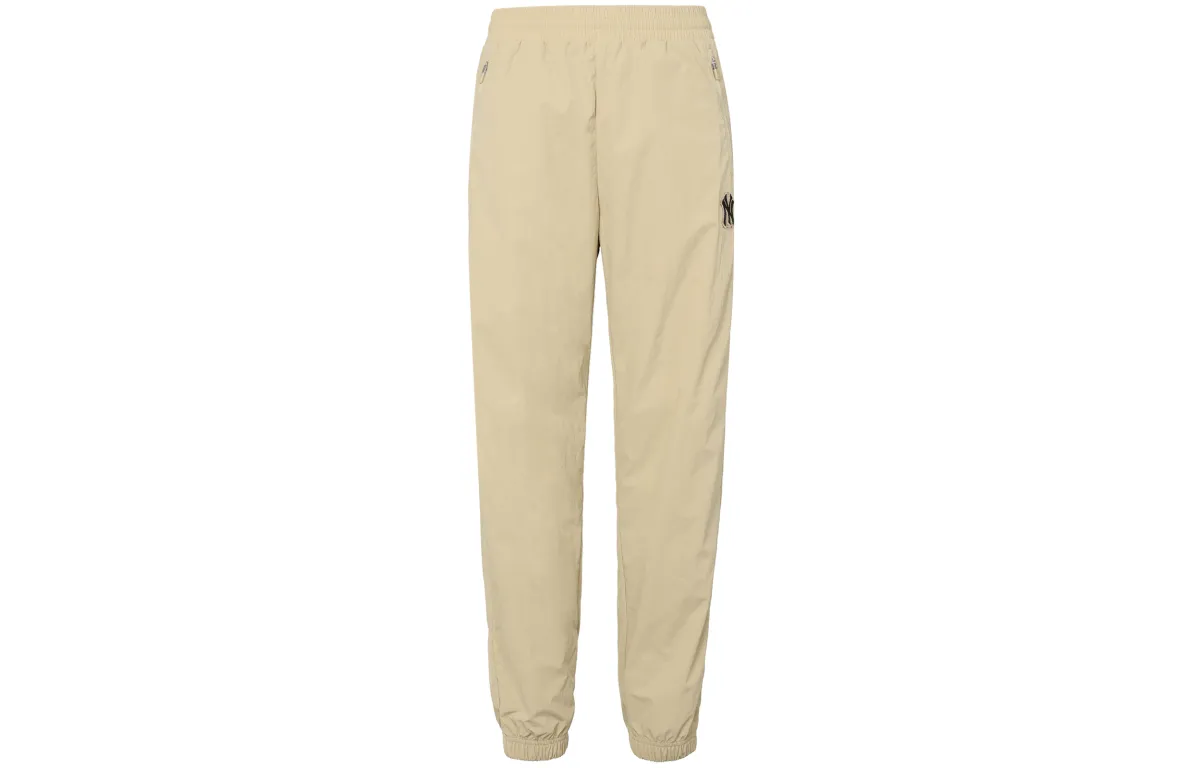 MLB Knitted Sweatpants Unisex Khaki