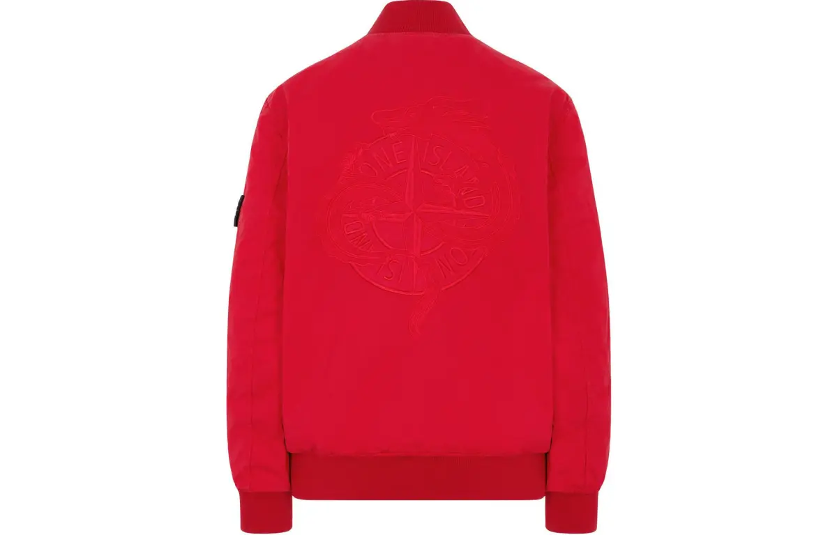 STONE ISLAND SS24 Jacket Unisex Red
