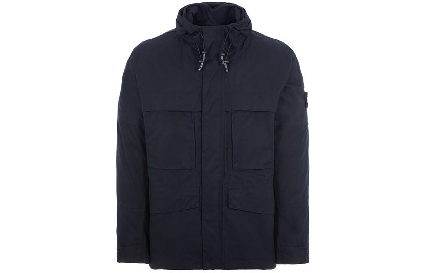 STONE ISLAND Ghost Drawstring Hooded Jacket