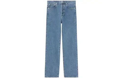 【Previous Season】mid-rise straight-leg jeans