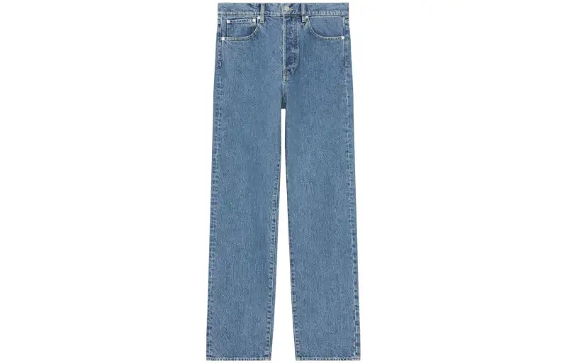 【Previous Season】mid-rise straight-leg jeans