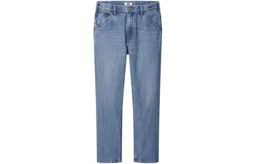 UNIQLO Jeans Men's Lake Blue Moderate Straight Fit Pants