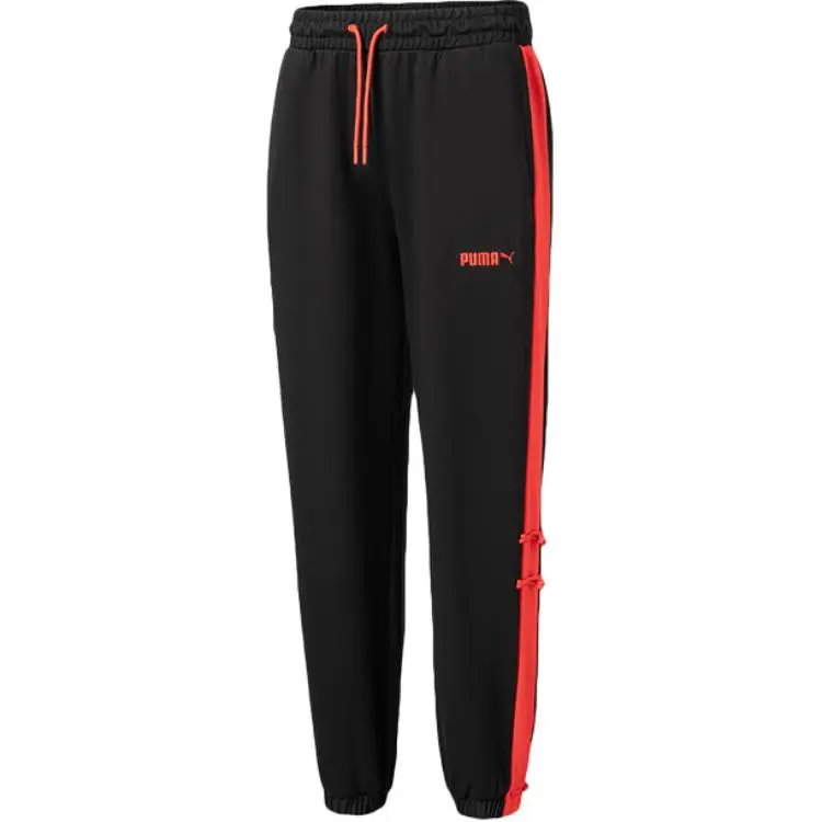 PUMA Knitted Sweatpants Men's Black