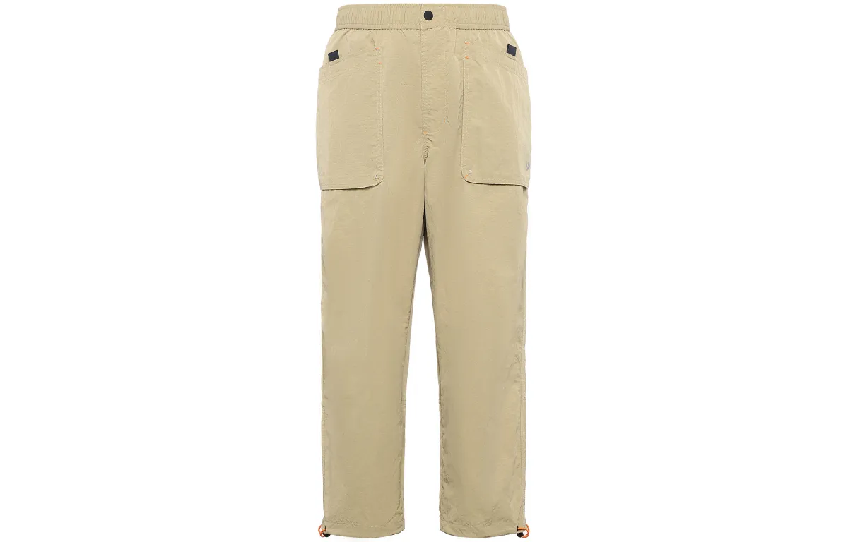 Converse Casual Pants Men's Khaki Moderate Straight Fit Pants