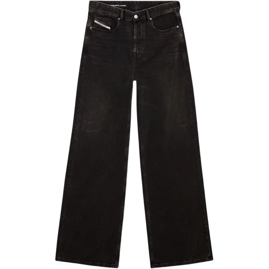 DIESEL D Rise Wide Leg Jeans