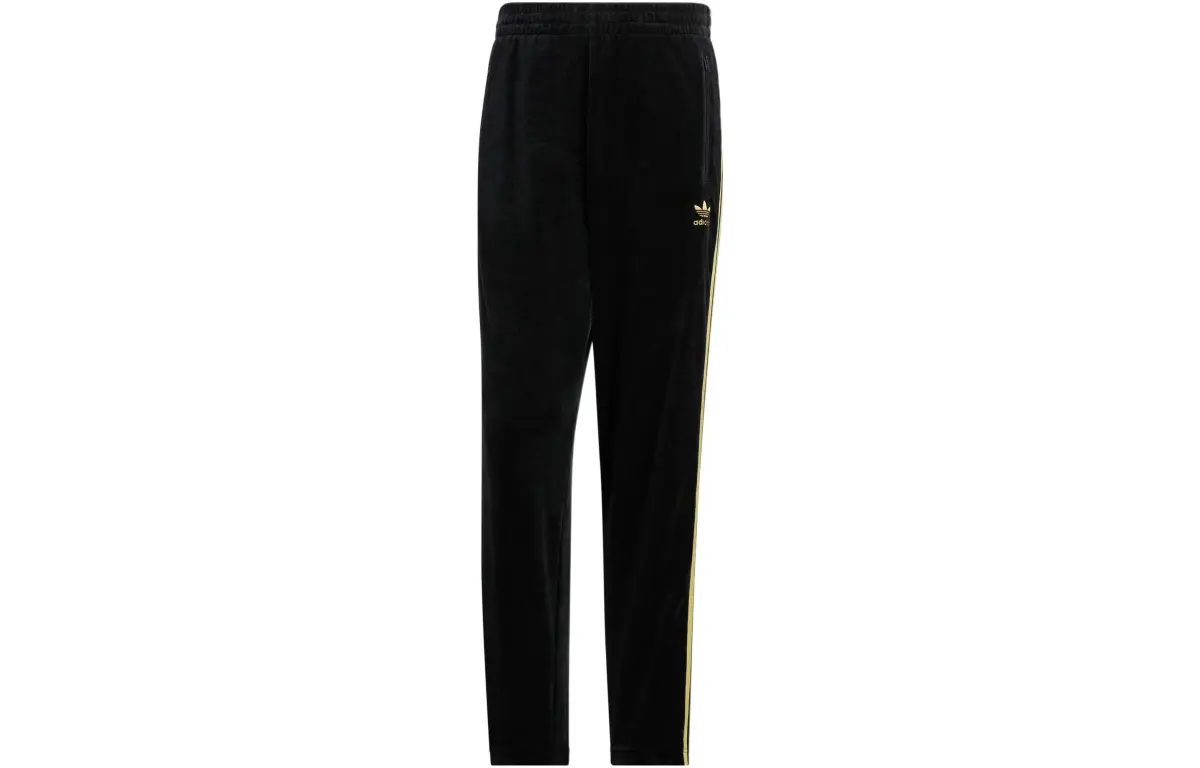 Adidas Originals VELOUR TRACK PANTS Knitted Sweatpants Men's