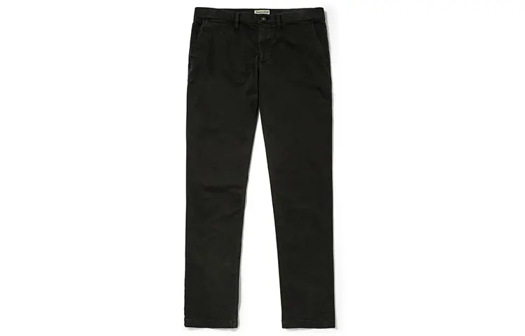 Timberland Casual Pants Men's Black Moderate Slim Fit Pants