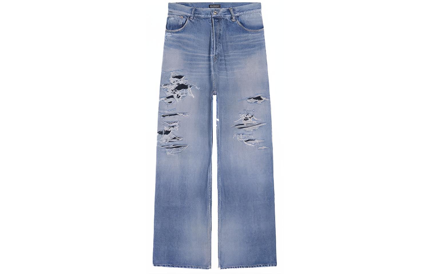 デニム・ジーパン BALENCIAGA SS25 'Cargo Flared' jeans (783694THW25 4245) Balenciaga - Denim cargo pants | Exclusive Designer