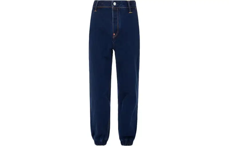 EVISU Jogger Non-Stretch Moderate Jeans Men's Denim Blue
