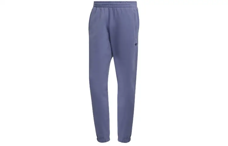 Adidas Originals Knitted Sweatpants Men's Violet Moderate Cuffed Pants