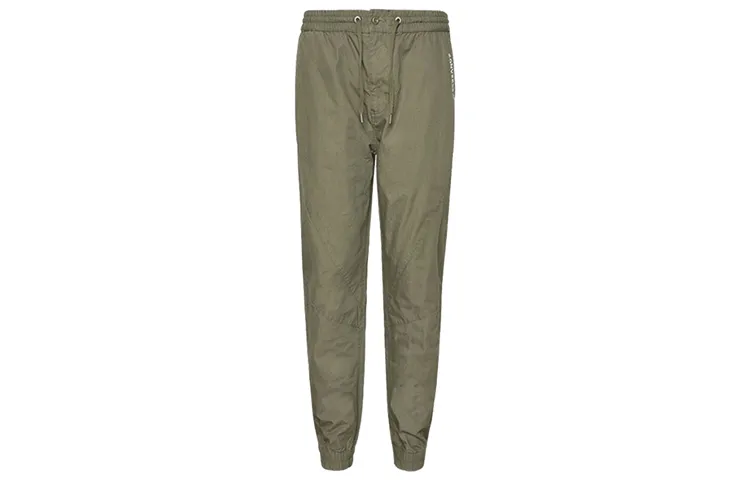 Converse Casual Pants Men's Army Green Moderate Cuffed Pants