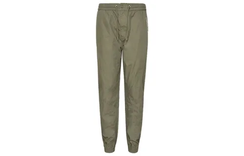 Converse Casual Pants Men's Army Green Moderate Cuffed Pants