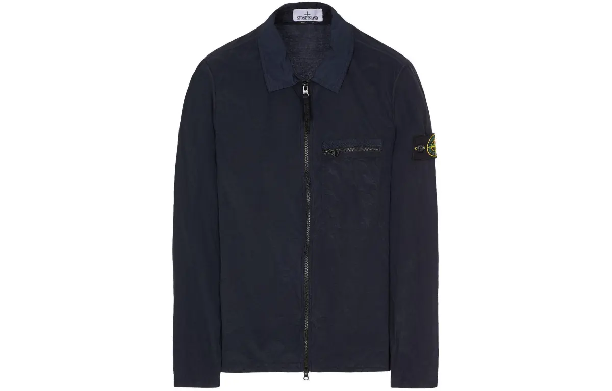 STONE ISLAND Lightweight Logo Patch Jacket