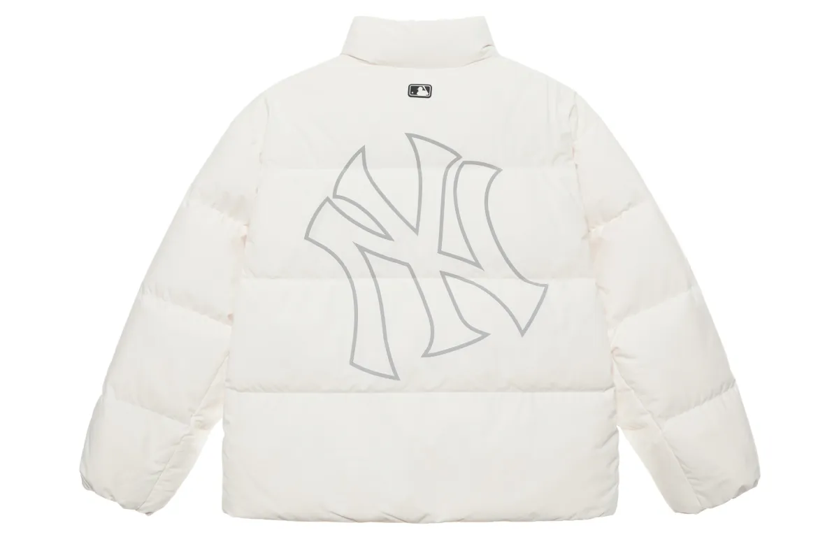 MLB New York Yankees Basic Collection FW24 Down Jacket Unisex Cream