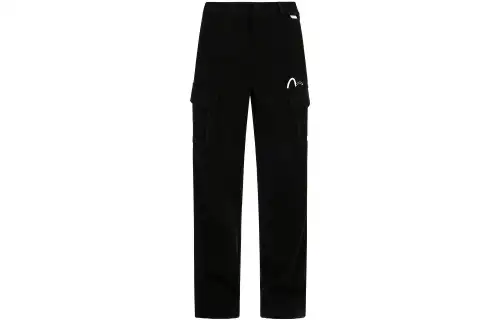 EVISU Cargo Pants Men's Black Moderate