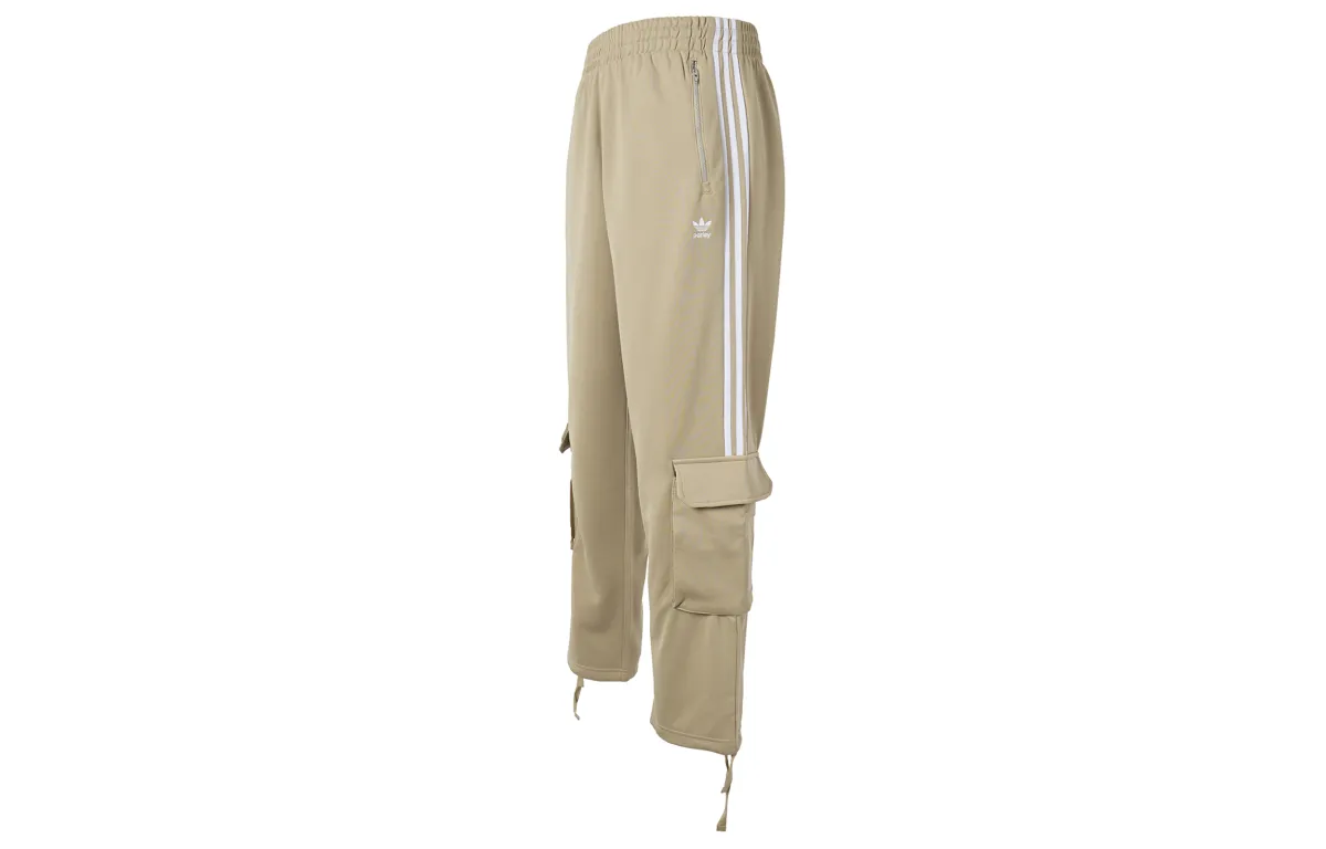 Adidas Originals Cargo Pants Men's Khaki Moderate Cuffed Pants