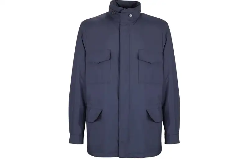 Loro Piana flap-pocket jacket