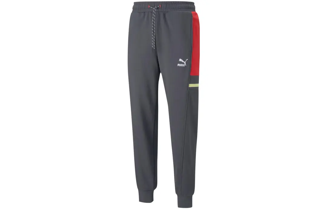 PUMA Knitted Sweatpants Men's Ebony Wood