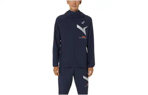 Asics Jackets & Coats Men's Blue