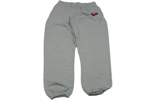 Travis Scott Knitted Sweatpants Men's Light Gray Moderate Cuffed Pants