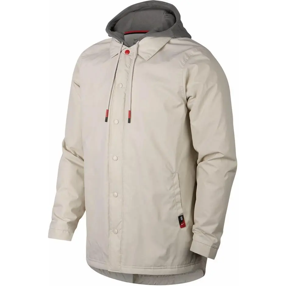 Nike Jackets Men's White Hooded Moderate Mock Two-Piece
