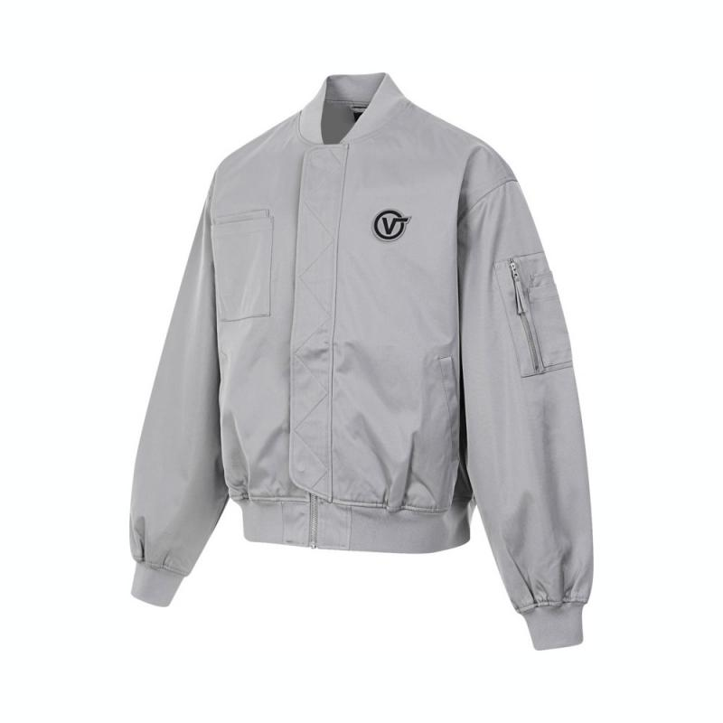 Мужская куртка Vans POCKETSBOMBER (серая)