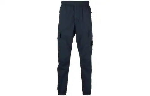 STONE ISLAND Cargo Pants Men's Blue Moderate
