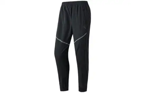 ANTA Running Collection Knitted Sweatpants Men's Moderate Straight Fit Pants