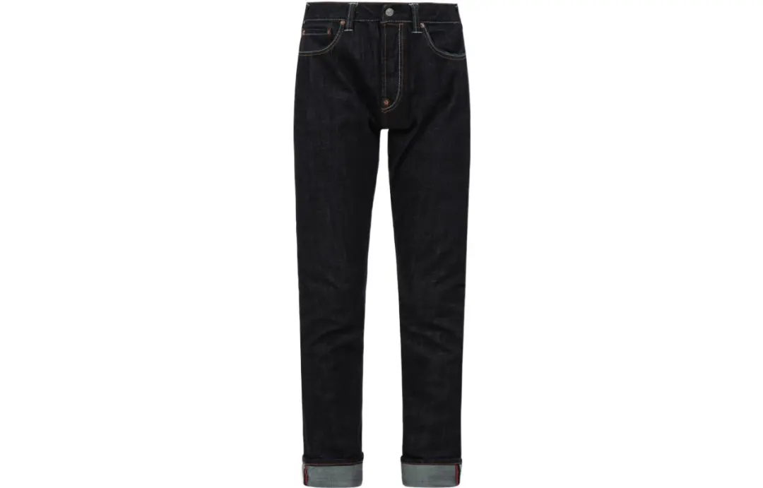 EVISU Jeans Men's Denim Blue Moderate Tapered Pants
