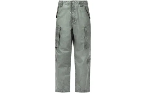 EVISU Jeans Men's Light Gray Moderate Tapered Pants