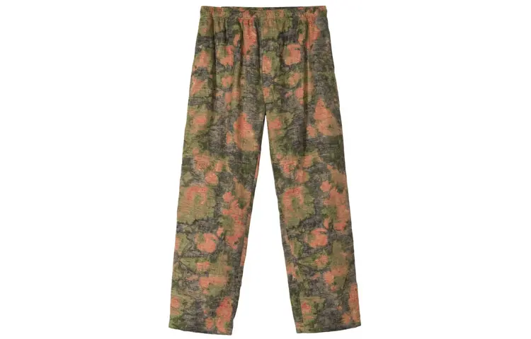 Stussy Casual Pants Men's Multicolor Moderate Straight Fit Pants