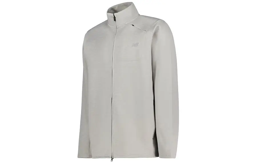 New Balance Jackets & Coats Men's Gray White