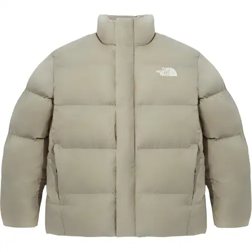 THE NORTH FACE Puffer Jacket Unisex Light Beige
