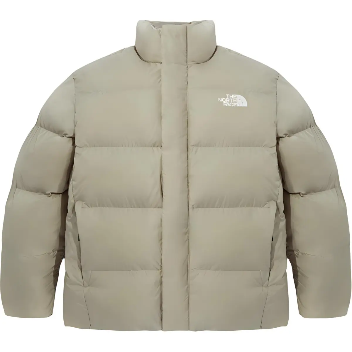 THE NORTH FACE Puffer Jacket Unisex Light Beige