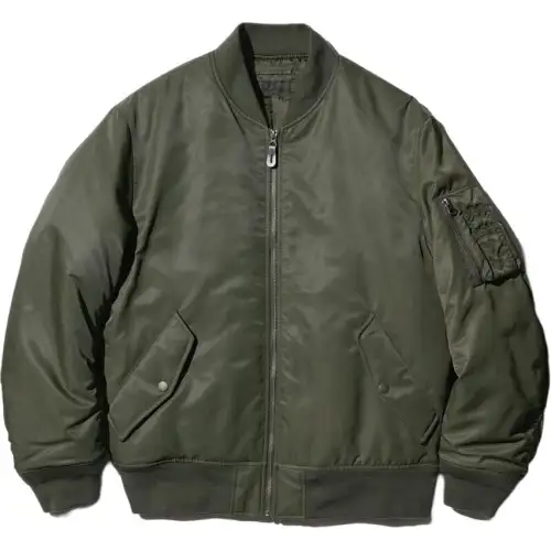 UNIQLO Puffer Jacket Unisex Dark Olive