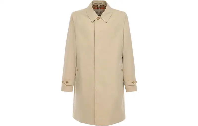 Burberry Trench Coat Men's Light Umber