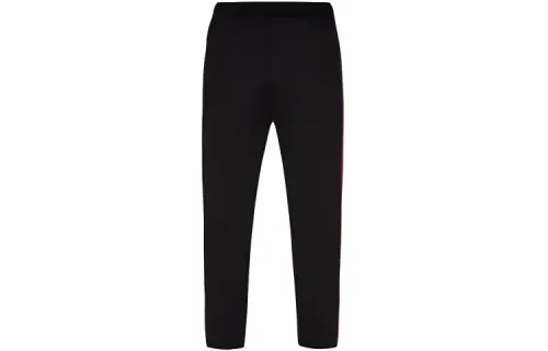 PRADA Casual Pants Men's Black Moderate Straight Fit Pants