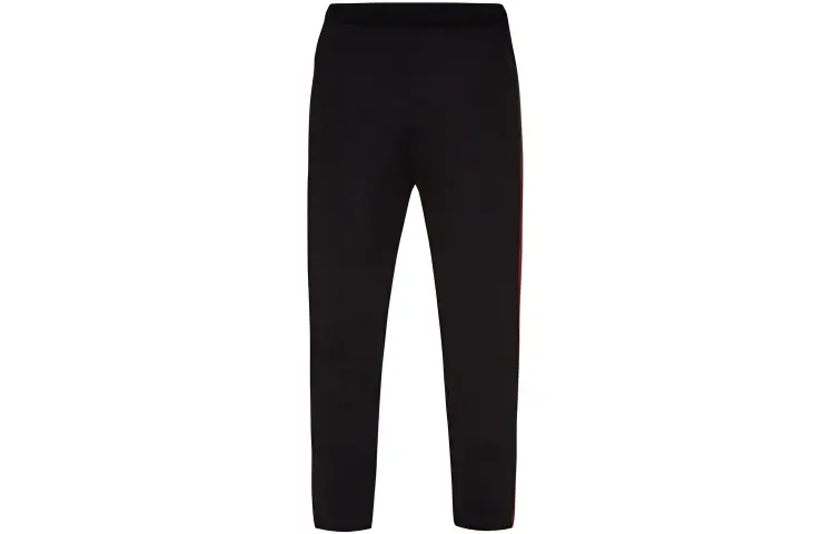 PRADA Casual Pants Men's Black Moderate Straight Fit Pants